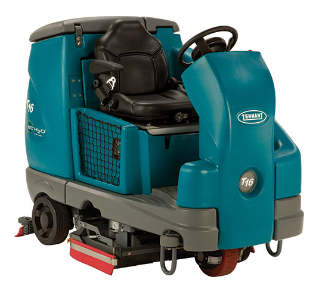 T16 Battery Ride-On Floor Scrubber alt 