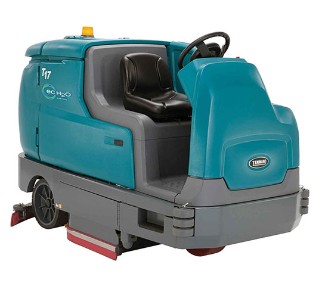 T17 Battery-Powered Ride-On Floor Scrubber alt 