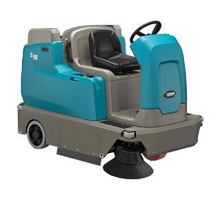 S16 Battery-Powered Compact Ride-On Sweeper alt 